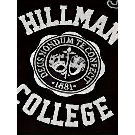 Men's #9 Black Retro Basketball Jersey - Breathable Polyester Loose Fit Sport Shirt with HILLMAN COLLEGE WAYNE Design, S-3XL for Team Training, Casual Wear & Outdoor Activities, Best for Christmas