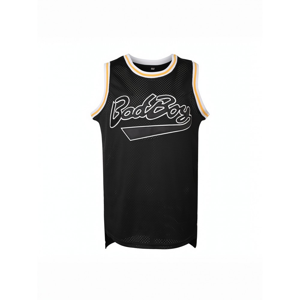 [Adventure] Men's #72 Basketball Jersey, Polyester 100% Breathable Sports Top with Lettering, V-Neck Loose Fit for Training, Casual & Team Sports - S-3XL