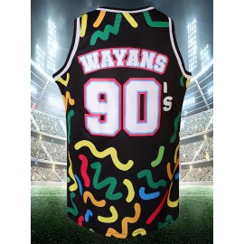 Men'S Basketball Suit # 90 Basketball Sweatshirt Suitable For Competition Training, Street Team Sports, Leisure Outing, Size S-XXXL