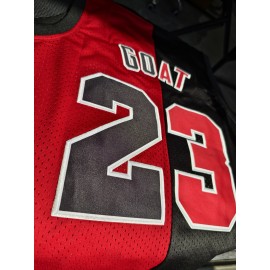 23# Men'S Basketball Jersey, Embroidered Crewneck Breathable Race Training Uniform Jersey 90s Representative Works