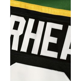 3 Ross The BOSS Rhea Hockey Jersey for Men, ST John's Shamrocks Stitched with EMHL Patch Green Black