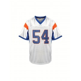 Blue Mountain State 54 Thad Castle Football Jersey Blue White