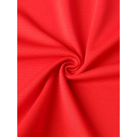 Men'S Baseball Sweatshirt # 3 Red Retro Classic Baseball Breathable Sweatshirt Embroidered Sewing Sports Wear For Training And Competition