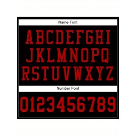 Customized large-sized black football jerseys, Women's sports uniforms and sweatshirts, personalized team names and numbers