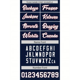 Custom Football Jersey Personalized with Team Name & Number - Women's Large Size Sports Shirt, Navy Blue & Red Color Scheme, Non-Stretch Fabric for Soccer, Team Uniforms, Gifts - Easy-Care Athletic Apparel, Sleeve Stripes, Detailing