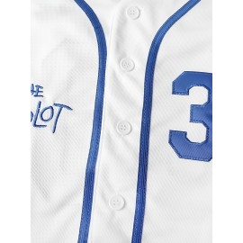 Youth #30 Sandlot Baseball Jersey Benny The Jet Rodriguez Alan Yeah-Yeah McClennan Michael Squints Jersey For Boys And Girls